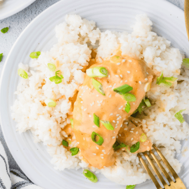 Easy Slow Cooker Bang Bang Chicken