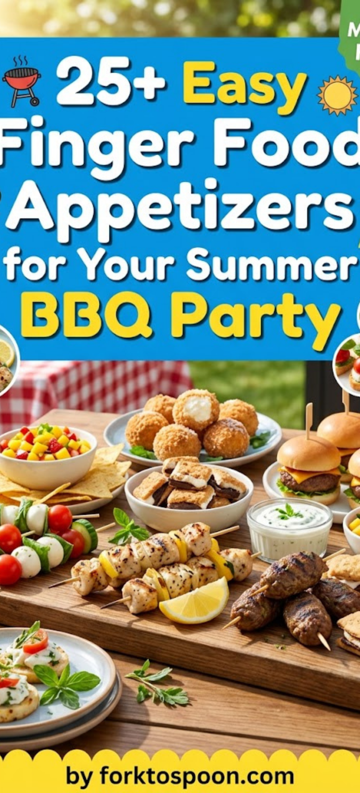 Fire up the grill and skip the stress&mdash;these 25+ easy finger food appetizers are built for laid-back summer BBQs where everyone grabs and goes. From crispy bites to fresh, flavor-packed snacks, this list keeps your table full and your guests coming back for more.