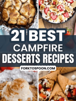Best Campfire Desserts Campfire Desserts Foil Packets Camping Desserts Campfire Foil Packets Campfire Desserts Easy Dessert Foil Packets Foil Packet Desserts Camping S&rsquo;mores Ideas Campfire Foil Desserts For Camping Homemade S'mores Dessert Recipe