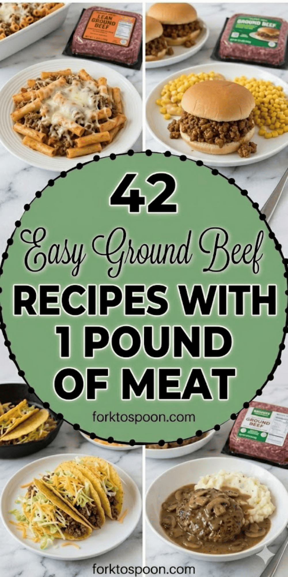 42 Easy Ground Beef Recipes With 1 Pound Of Meat