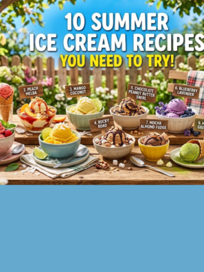 10 Summer Ice Cream Recipes You Need To Try!
