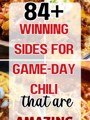 84+ Winning Sides For Game-Day Chili