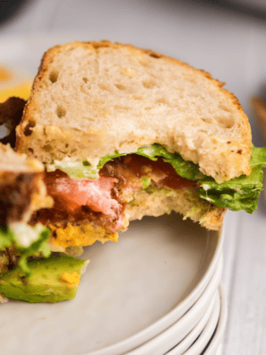 Bacon, Lettuce, Tomato, and Egg Sandwich Recipe (2)