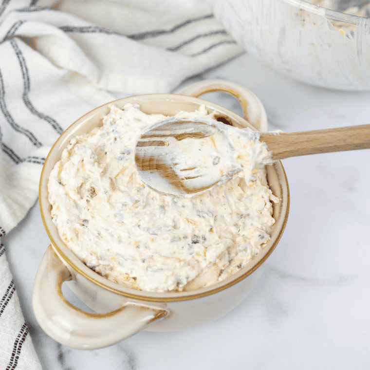 Creamy veggie dip served with fresh vegetables for dipping