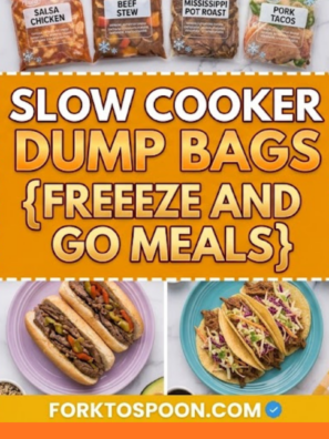 Slow Cooker Dump Bags {Freeze and Go Meals}