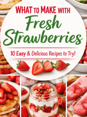 What To Make With Fresh Strawberries