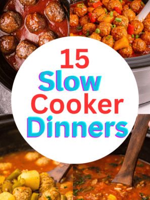 20+ Slow Cooker Dinner Recipes For Busy Days