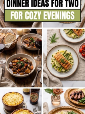 21+ Delicious Weeknight Dinner Ideas For Two For Cozy Evenings