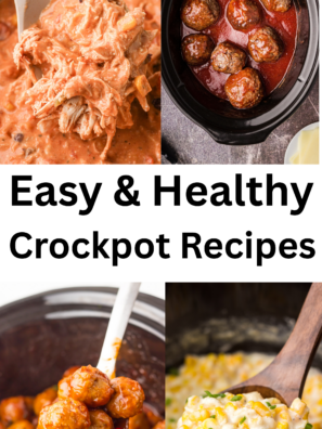 Easy & Healthy Crockpot Recipes