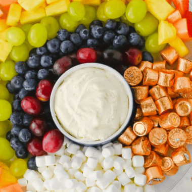 The real copycat Jason's Deli fruit dip recipe &mdash; just 3 ingredients and 5 minutes. Tangy, sweet, and identical to the restaurant version
