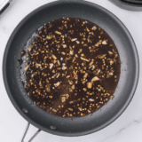 Homemade copycat McDonald's hot honey sauce served in a small dipping bowl.