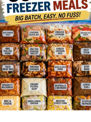 Bag Dinners Freezer Meals Best Dinners To Freeze Frozen Freezer Meals Pre Made Freezer Meals Dinners Dinner Ideas Freezer Meals Freezer Meal Prep Dinners Free Freezer Meal Recipes Easy Meal To Freeze Freeze Friendly Meals