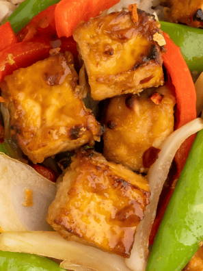This Greek tofu marinade turns plain tofu into a juicy, lemony, herb-packed protein. Just 8 pantry ingredients and 10 minutes of prep &mdash; grill, bake, or pan-fry it.