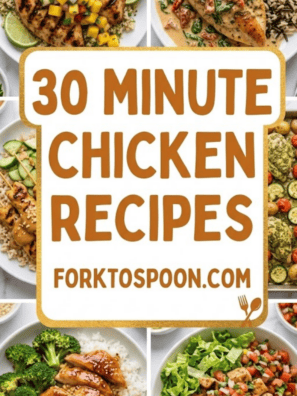 30 minute chicken recipes simple