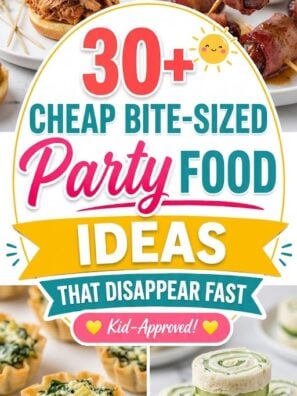 30 Cheap Bite-Sized Party Party Food