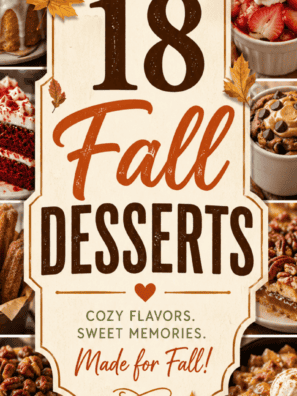 18 Fall Desserts