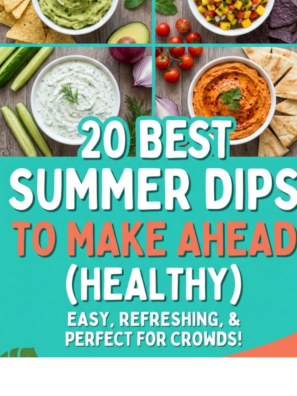 20 Best Summer Dips to Make Ahead (Healthy)