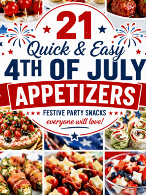 21 4th of July Appetizer *Quick & Easy*