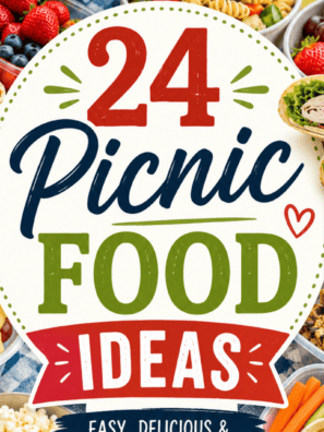 24 Picnic Food Ideas