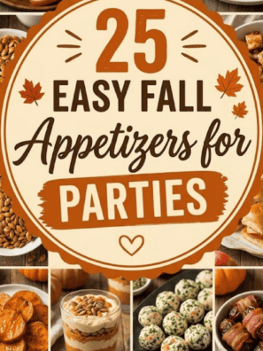25 Easy Fall Appetizers for Parties