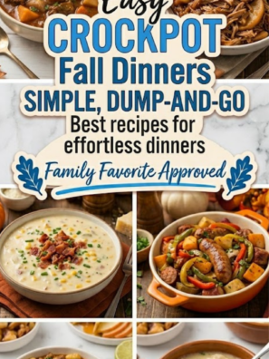 20 Easy Crockpot Fall Dinners