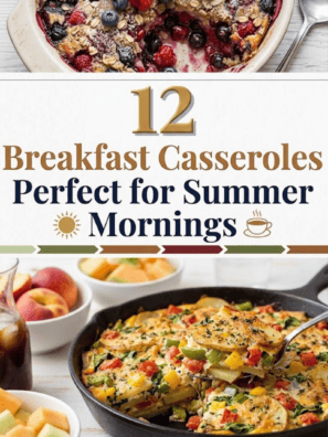 Breakfast Casseroles Perfect for Summer Mornings