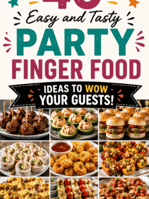 40 Easy and Tasty Party Finger Food Ideas to Wow Your Guests | Bbq party food ideas