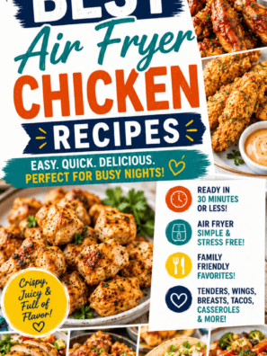 50+ Best Air Fryer Chicken Recipes (2)