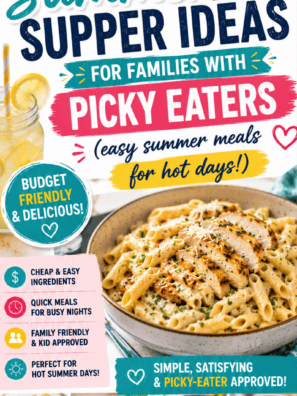 Summer Supper Ideas Easy Cheap Supper Ideas Families Quick Dinner Ideas Summer Summertime Meal Ideas Easy Cheap Meals For Family Hot Day Meals Dinners Fun Dinners To Make With Kids Meals For Hot Days Dinners Best Easy Summer Dinner Recipes