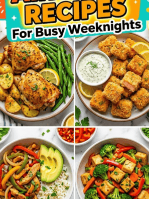 27 Easy Air Fryer Recipes for Busy Weeknights Fast Healthy Dinner Ideas