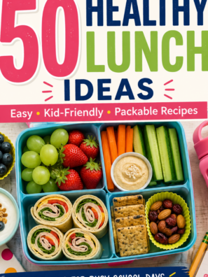 50 Healthy Back To School Lunch Ideas