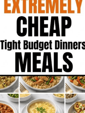 Tight Budget Dinners - 27 Extremely Cheap meals