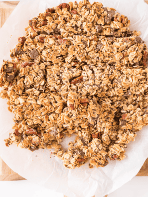 Copycat Bear Naked Maple Pecan Crumble Granola