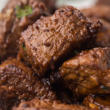 Garlic Butter Blackstone Steak Bites