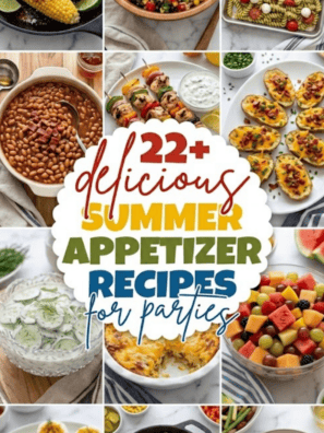 22+ Delicious Summer Appetizer Recipes for Parties | Easy Party Finger Foods
