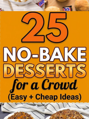 25 No Bake Desserts for a Crowd