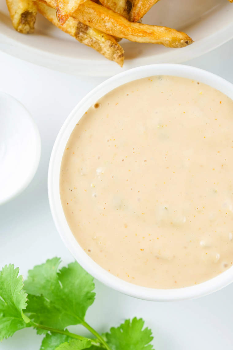 Creamy McDonald's Signature Sauce made from scratch with pantry ingredients.