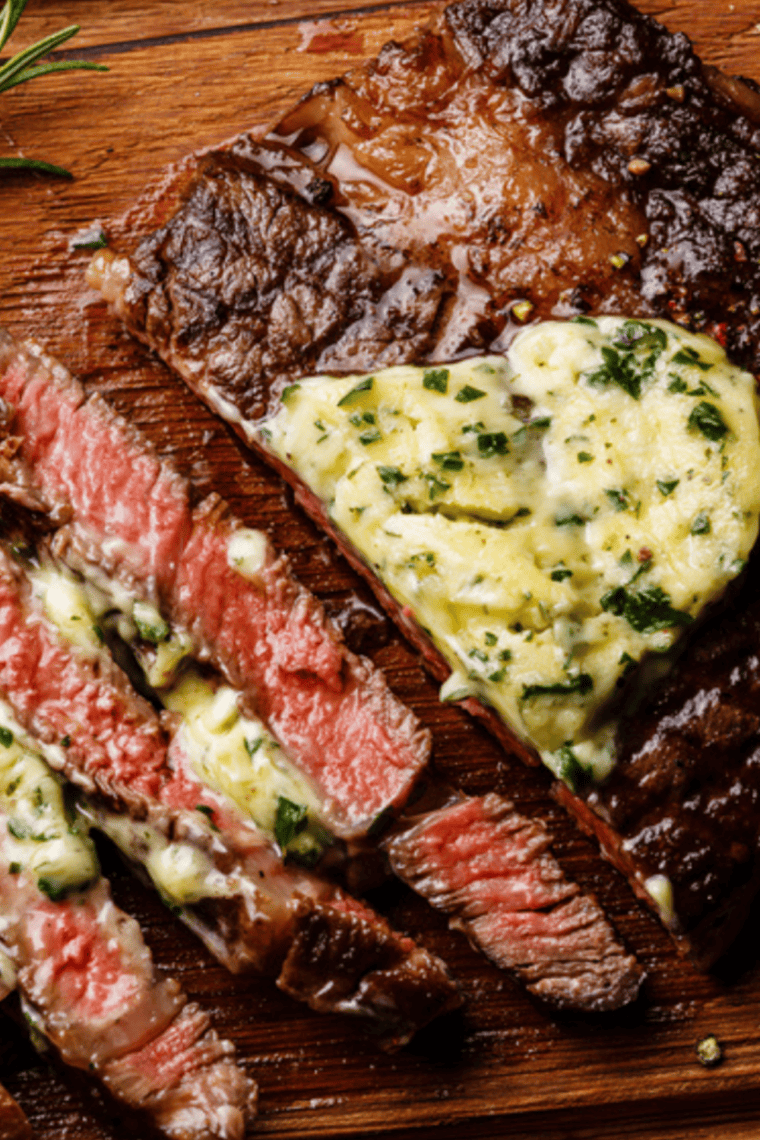 Ruth's Chris-style Cowboy Ribeye copycat recipe served steakhouse-style at home