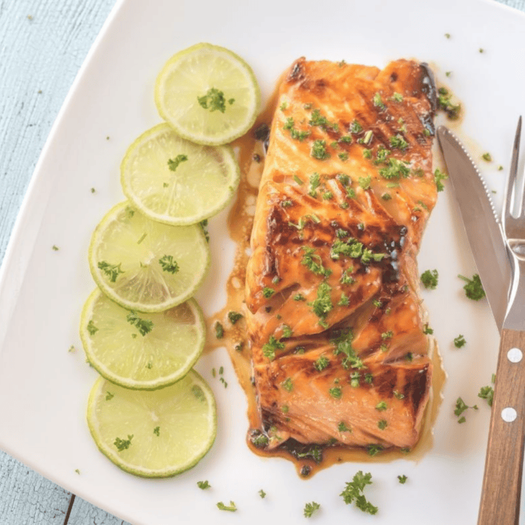 Smoky Brown Sugar — Smoky brown sugar salmon with a crisp paprika crust on the grill