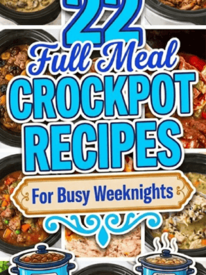 22 Dump-and-Go Crockpot Meals for Busy Weeknight Dinners