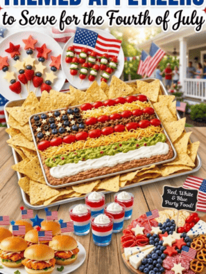 70 Patriotic Themed Appetizers to Serve for the Fourth of July
