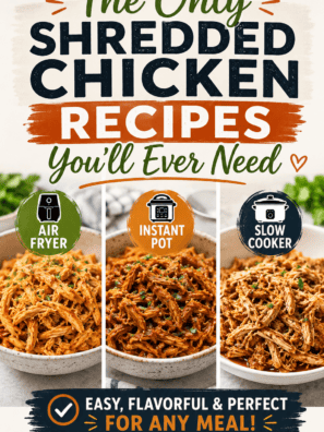 The Only Shredded Chicken Recipes You'll Ever Need (Air Fryer, Instant Pot & Slow Cooker)