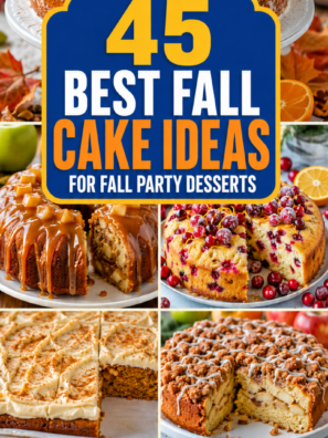 45 Best Fall Cake Ideas for Fall Party Desserts