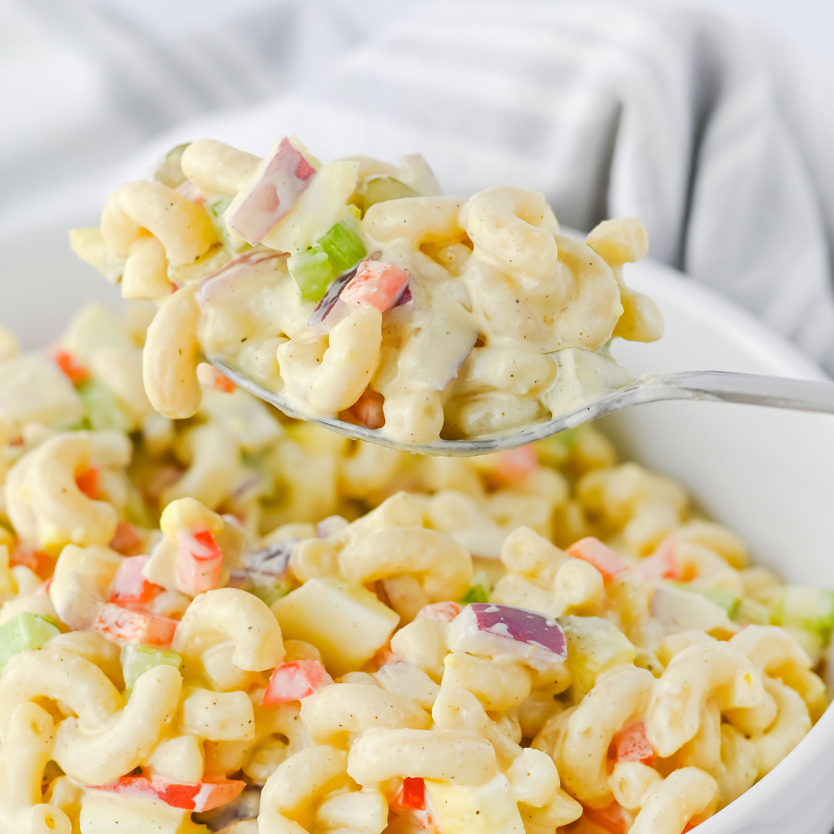 Cottage Cheese Pasta Salad