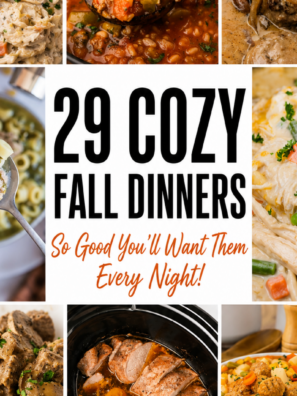 29 Cozy Fall Dinners So Good You’ll Want Them Every Night