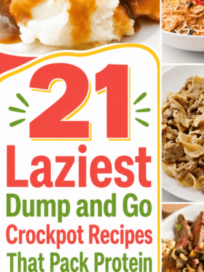 21 Laziest Dump and Go Crockpot Recipes That Pack Protein