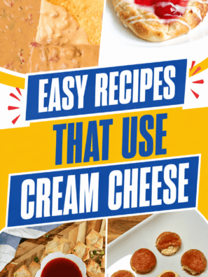 Easy recipes that use cream cheese