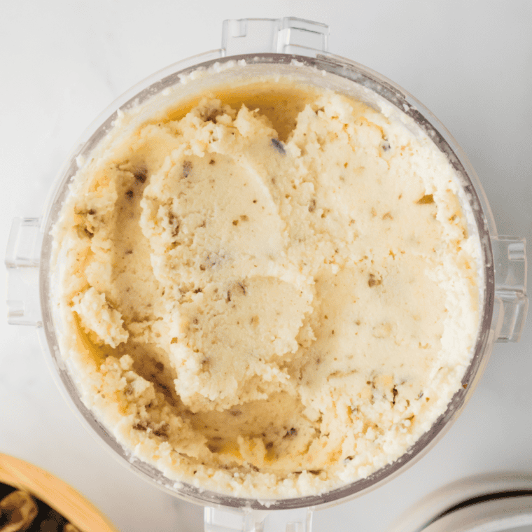 Smooth glossy Ninja Creami gooey butter cake ice cream after a second re-spin