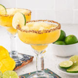 A classic frozen lime margarita made in the Ninja Slushi with fresh lime, blanco tequila, and triple sec. No ice, no melting, and ratios built to actually freeze on Spiked Slush.