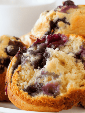 Perkins Mammoth Muffins are the reason a lot of people walk out of the restaurant carrying a bakery box. They're enormous, domed well above the rim, tender inside, and finished with a crunchy cinnamon streusel. This copycat recipe gets you all of that in a jumbo muffin tin at home, with the blueberry version as the base and six other flavors built from the same batter.